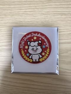 NiziU NIZOO刺繍缶バッチ ラーヌ リマのサムネイル