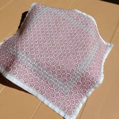 手づくり刺し子花ふきん　かこみ十字2のサムネイル