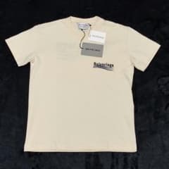 BALENCIAGA 23ss Tシャツ キャンペーンロゴ ライトイエロー S - メルカリ