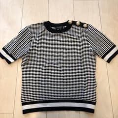 BALMAIN  半袖ニット　トップスのサムネイル
