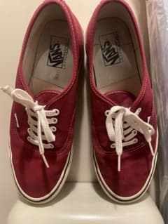 Vans レッド ローカット スニーカーのサムネイル