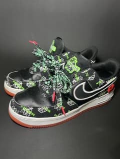 【NIKE】AirForce1 KATAKANA Blackのサムネイル