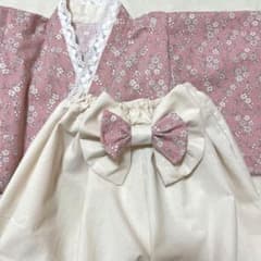 ベビー袴　女の子　ハンドメイドのサムネイル