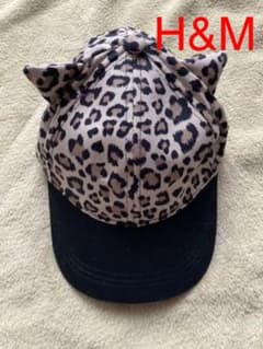 H&M★KIDSヒョウ柄キャップのサムネイル