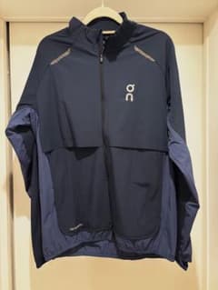 美品　On Running ウィンドブレーカー ネイビー 美品 On Running ウィンドブレーカー ネイビー - メルカリ
