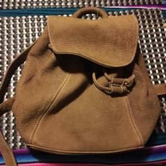 ももも様専用 coach 本革リュック オールドコーチのサムネイル