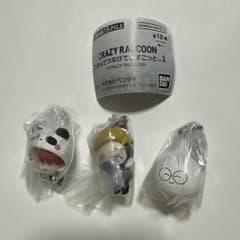 CRAZY RACCOON つまんでつなげてますこっと 3種セットのサムネイル