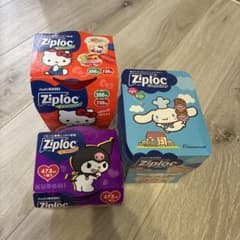 新品☆ ジップロックシリーズ シナモン ハローキティ クロミ 3点セット