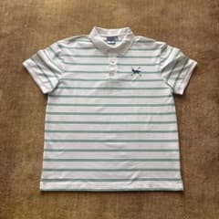Maison Kitsune Golf ポロシャツ ボーダー Lのサムネイル