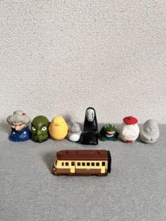 Ghibli Finger Puppets, Roly-poly Toys, Spirited Away Set