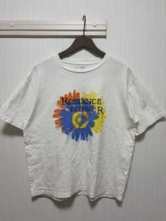 INHERIT ROMANCE FLOWER プリントTシャツ ホワイトのサムネイル