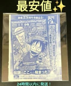 ワンピースカード ルフィ P-033 少年ジャンプ付録 未開封 どこよりも