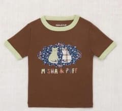 26SS Misha & Puff （2y）リンガーCAT TEE 26SS Misha & Puff リンガーCAT TEE 6y - メルカリ