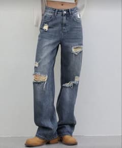 【値下げ】ダメージジーンズ