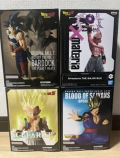 ドラゴンボール　フィギュア　バーダック　魔人ブウ　ゴテンクス　孫悟飯のサムネイル