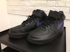 値下げNIKE AIR FORCE 1 MID 07 紫 パープル PURPLEのサムネイル