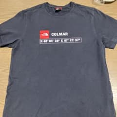 フランス限定 THE NORTH FACE Tシャツ ネイビー Mのサムネイル