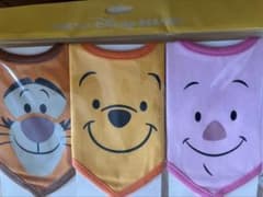 新品、未使用　ディズニーキャラクター スタイ 3枚セットのサムネイル