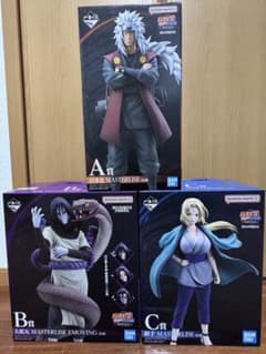 m*u님 이치 반 쿠지 NARUTO-나루토- 질풍전 전설의 삼인 ABC의 3체 세트