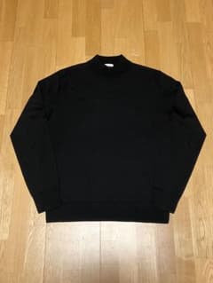 Dries Van Noten モックネックセーター L ブラック Dries Van Noten モックネックセーター L ブラック - メルカリ