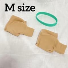 ⭐️未使用⭐️Ｍサイズ 足指サポーター 足指パッド 母趾 薄型 ズレにくい