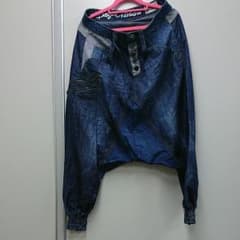 みみこ様 専用  サルエルデニムパンツのサムネイル