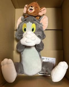 톰과 제리 TOM&JERRY 이치 반 쿠지 B상 봉제인형