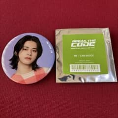 BREAK THE CODE 松田迅　缶バッジのサムネイル