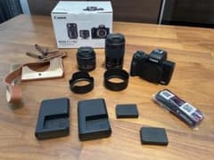 【美品】Canon EOS Kiss M2 ダブルズームキット　ミラーレスのサムネイル