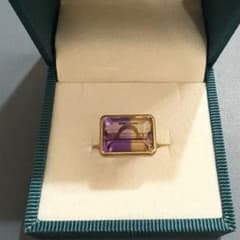 leciel jewelry アメトリンリング 13号 - メルカリ