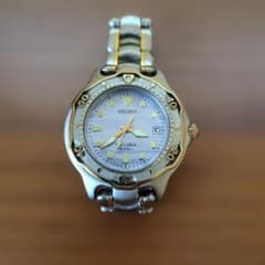 SEIKO SCUBA 200m クォーツ腕時計 電池交換済み