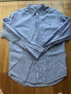 gymphlexジムフレックス　リネンシャツ　メンズＬのサムネイル