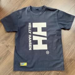 最終値下げ！HELLY HANSEN ネイビーTシャツ Lサイズのサムネイル