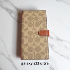 galaxy s23 ultra COACH 純正スマホケース美品のサムネイル