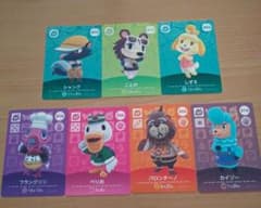 どうぶつの森　amiiboカード　ことの　しずえ　シャンク　アミーボカードあつ森のサムネイル