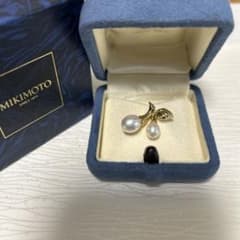 MIKIMOTO ミキモト 真珠 パール ピンブローチ さくらんぼ YGK18 - メルカリ