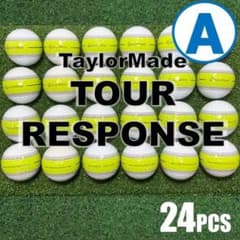 美品テーラーメイドTOUR RESPONSE 他　ロストボール24球 A51】 テーラーメイド TOUR RESPONSE ロストボール 24球 - メルカリ