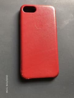 iPhone 7/8/SE2020 用 アップル純正レザーケース REDのサムネイル