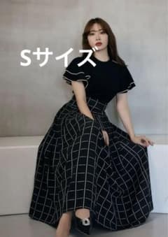 Checked Jacquard Volume Skirtのサムネイル