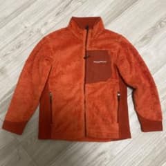 mont-bell フリースジャケット 130 オレンジのサムネイル