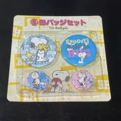 スヌーピー 缶バッチセットのサムネイル