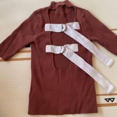 スナイデル snidel バックオープンニットトップスのサムネイル