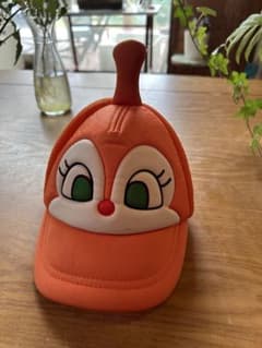 キャラクターデザイン キッズ キャップ オレンジのサムネイル