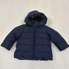 PETIT BATEAU 中綿ジャケット ネイビー 18m/81cmのサムネイル