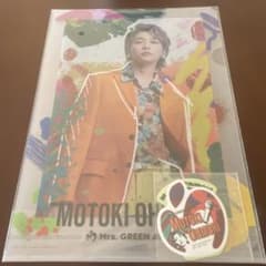Motoki Ohmori 클리어 파일 & 스티커 세트 이치 반 쿠지