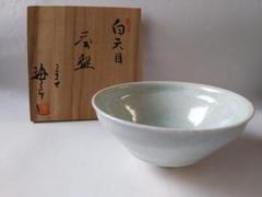ムンク三十一世 加藤唐三郎 白天目 茶碗 赤津窯 抹茶碗 共箱 美品 です ムンク様専用三十一世 加藤唐三郎 白天目 茶碗 赤津窯 抹茶碗 共