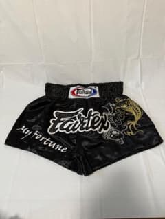 Fairtex ムエタイパンツ Sサイズ ブラックのサムネイル