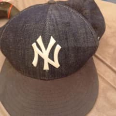 New Era ニューヨークヤンキース デニム キャップのサムネイル