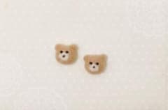 羊毛フェルト　くまのサムネイル