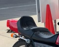 Kawasaki Z400FX シート 黒　猫背 Kawasaki Z400FX シート 黒 猫背 Kawasaki Z400FX シート 黒 猫背